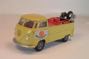 Corgi Toys 490 Volkswagen VW T1 Bulli Pritsche Abschleppwagen Breakdown #7510 - Bild 1 von 5