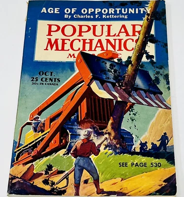 1940 Popular Mechanics Magazine Age Of Opportunity Search For War Metals - Image 1 of 4