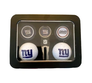 Team Golf NEW YORK GIANTS Golf Ball, Divot Tool & Ball Marker Set~Football Golf  - Picture 1 of 5