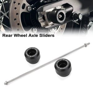 Rear Wheel Axle Spindle Slider Swingarm Anti Crash Guard For CF MOTO 450 MT 2024 - Picture 1 of 22