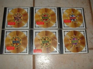 6 AM Gold CDs Time Life Music (5 Sealed) Mid 60s,1966-1968, 1970,1971 - Foto 1 di 1