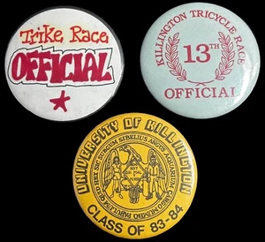 3 Botones Pin-back Pin-Back Killington Vermont Pin-Back De Colección Años 80 (2,5 pulgadas) - Imagen 1 de 8