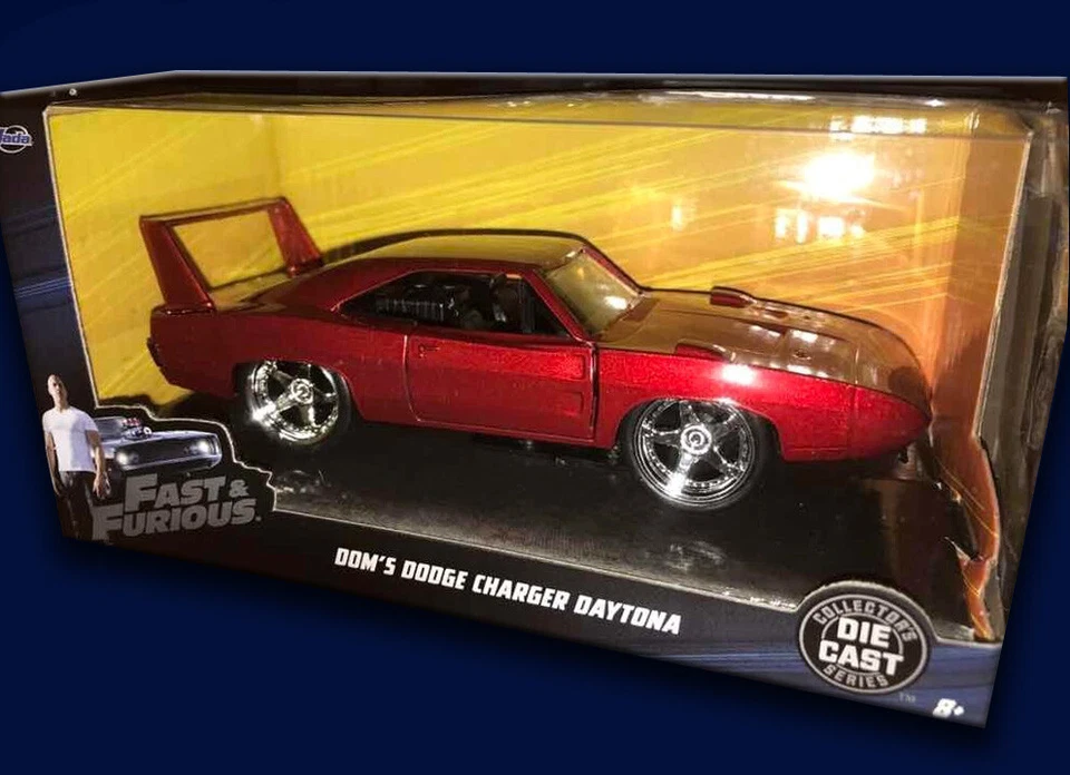 DOM'S DODGE CHARGER DAYTONA - FAST & FURIOUS RAPIDO Y FURIOSO # 8 - 1/32 Scale - Image 1 of 1