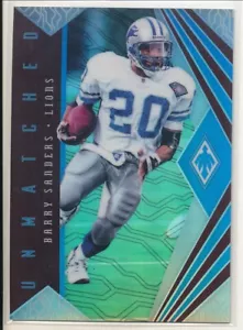 2018 Panini Phoenix Barry Sanders Unmatched Red /299 - Picture 1 of 1