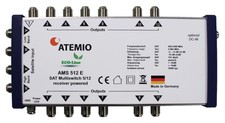ATEMIO AMS512E Multischalter ECO-Line 5/12 (1 Satellit auf 12 Teilnehmer)