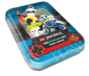 Blue Ocean Lego® Ninjago seria 5 blaszane pudełko niebieskie / karta limitowana + karty kolekcjonerskie - Zdjęcie 1 z 1
