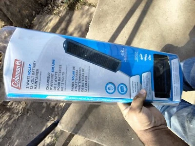 Coleman 58012 2 vatios 2 W panel solar mantenedor de batería para cargador Foto 1 de 4