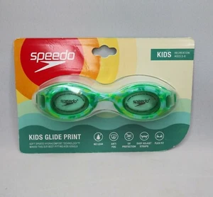 Speedo Kids Swim Goggles Glide Print Dinosaurs Children Ages 3-8 - Picture 1 of 10