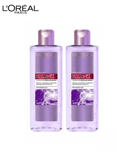 L'Oreal Paris Revitalift Hyaluronic Acid Hydrating Micellar Water 400ml x 2 - Picture 1 of 1