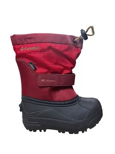 Columbia Kids Powderbug Plus II Toddler Winter Snow Boots size 10 - Picture 1 of 6