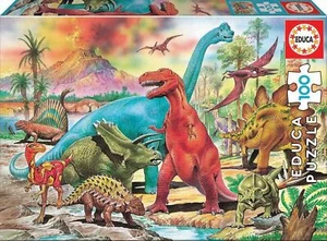Educa 13179 Dinosaurier 100 Teile Puzzle NEU & OVP - Bild 1 von 1