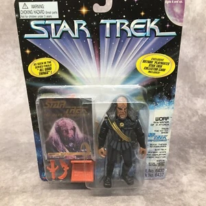 STAR TREK Next Generation Governor Worf Figure Playmates - Picture 1 of 9