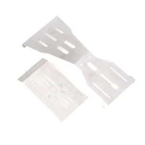 LCX 1/10 RC Truck Stainless Steel Chassis Guard Skid Plate for Arrma Fury 2WD - Picture 1 of 7