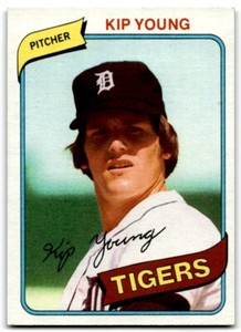 1980 Topps Kip Young Detroit Tigers #251