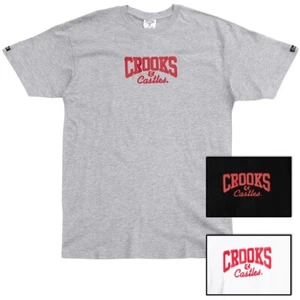 Crooks & Castles Men's Reverse Box Logo Graphic Tee T-Shirt - Picture 1 of 4