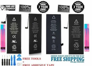 Lot 5 10 20 Replacement Internal Battery For iPhone 6 6S+ 7+ 8 8+ X XR XS 11 PRO - Picture 1 of 2