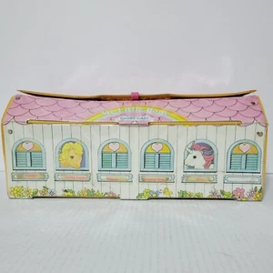 Vintage 1983 My Little Pony MLP Carry Case Stable Hasbro Style 90800 - Picture 1 of 9