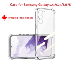 Coque téléphone transparente pour Samsung Galax S23/S24/S23FE - Photo 1 sur 3