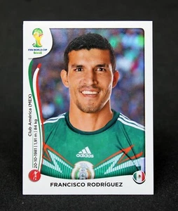 Panini FIFA World Cup Brazil 2014 Francisco RODRIGUEZ of MEXICO Sticker #74 - Picture 1 of 2