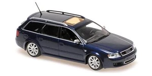 1:43 MINICHAMPS Audi Rs6 Avant Blue Metallic 2002 940011710 Model - Picture 1 of 2
