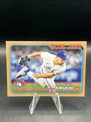 2024 Topps Series 2 Yusei Kikuchi Gold Parallel /2024 #510 Toronto Blue Jays - Image 1 of 2