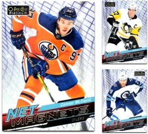 2018-19 O-Pee-Chee Platinum NET MAGNETS **** PICK YOUR CARD **** From SET - Picture 1 of 10