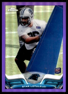2013 Topps Chrome Star Lotulelei  Football Cards #165 - Image 1 of 2