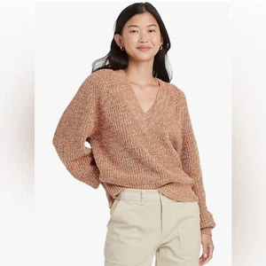 A New Day Women's V-Neck Pullover Sweater - Picture 1 of 1