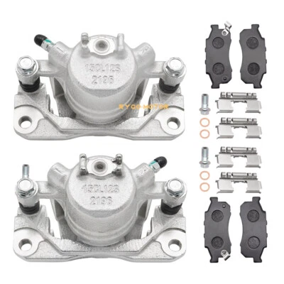 Front Brake Calipers & Pads for Honda Pioneer 700 520 500 SXS700 SXS500 SXS520 - Image 1 of 4
