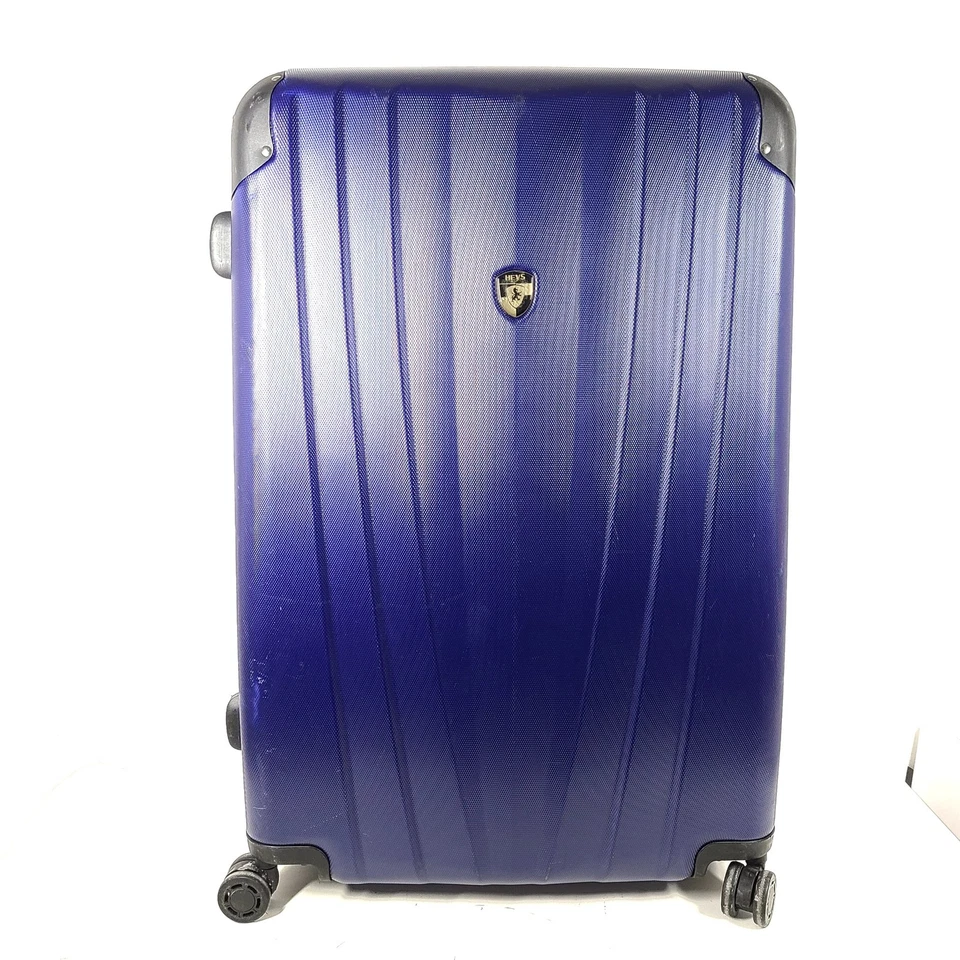 Heys 'Velocity' 30" Spinner Expandable Hardside Luggage Check In Locking PC Blue - Image 1 of 4