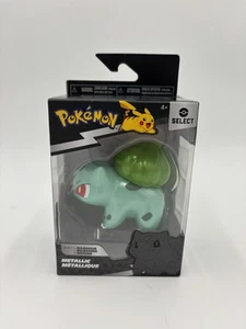 Pokemon Select 3" Battle Figure Metallic - Bulbasaur - Foto 1 di 5