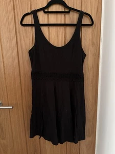 Hollister Black Skater Dress - Picture 1 of 5
