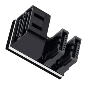 Dual SATA 7Pin Female To 7Pin Male Adapter Converter Kit For Desktops Computer - Afbeelding 1 van 13