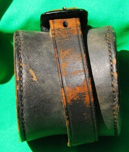 Civil War Leather Calvary Carbine Boot VG Condition - Picture 1 of 2