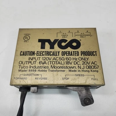 Tyco HO Electric Power Pack Train Transformer Model 899B - Image 1 of 4