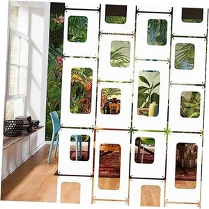 12 PCS Hanging Room Divider Decorative Thick Wall Privacy Screen Panels Set - Picture 1 of 8