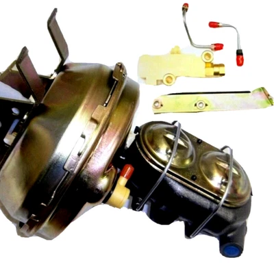Power Brake Booster serve 1963-1967 Chevrolet Corvette + GM All Disc Master Kit - Imagem 1 de 4