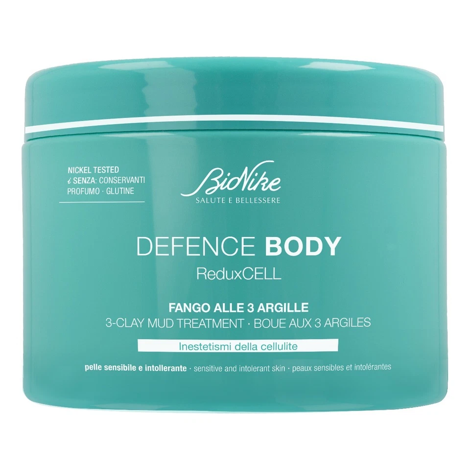 Bionike Defence Body Sculpt Fango Alle 3 Argille Anticellulite 500 g - Immagine 1 di 1
