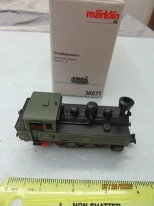 HO - Marklin 36871 Digital Steam Locomotive 0-6-0 KLVM Tested DCC Adr. 78 & DC - Picture 1 of 14