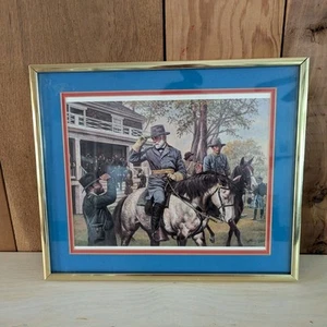 Don Stivers Peace with Honor Lithographie Druck gerahmt Bürgerkrieg USA 1988 12 x 10 - Bild 1 von 10