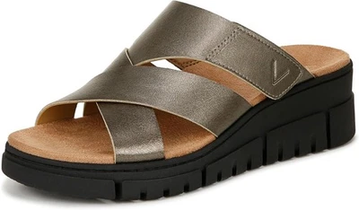 Sandalia de cuña Vionic Uptown Sunset para mujer nueva sin caja Foto 1 de 4