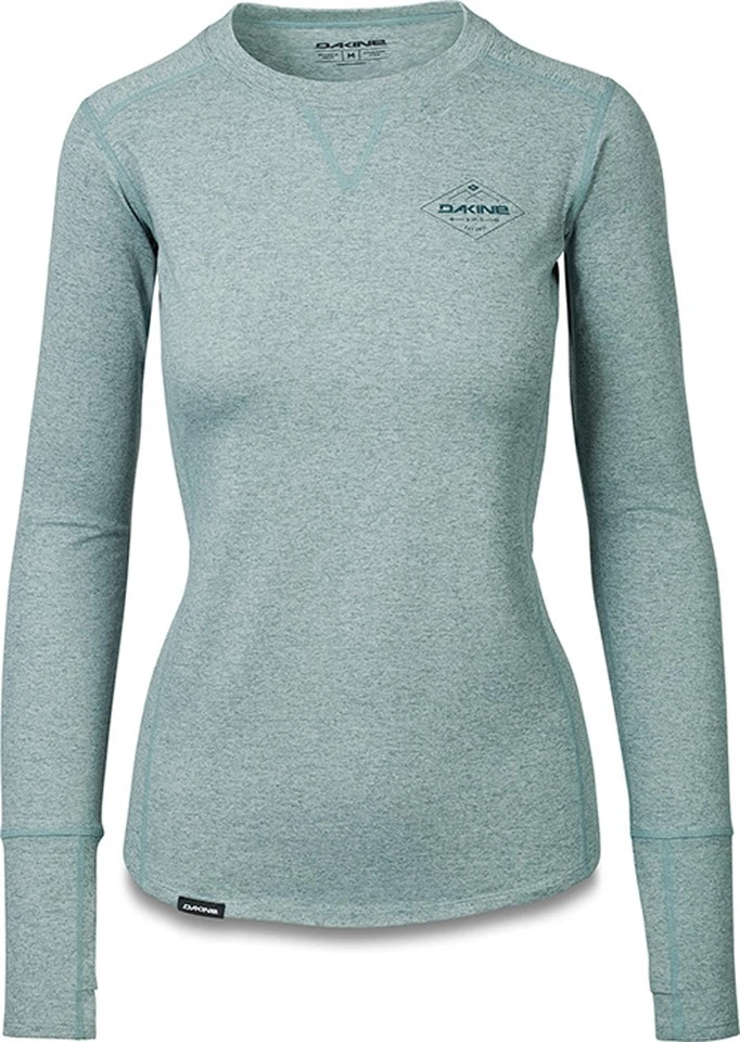 Camisa para mujer Dakine Larkspur peso medio capa base verde azulado profundo brezo Foto 1 de 2