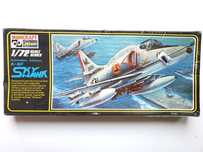Minicraft Hasegawa 1:72 US Navy McDonnell Douglas A-4F Skyhawk Model Kit 048 - Image 1 of 2