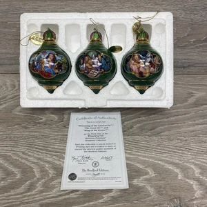 Wizard of Oz Ornaments Third Issue Bradford Editions Heirloom 2000 COA *LESEN* - Bild 1 von 11