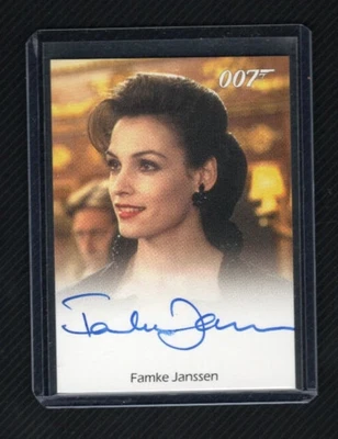 James Bond Archives 2009 Autograph Auto Card Famke Janssen as Xenia Onatopp - Image 1 of 4
