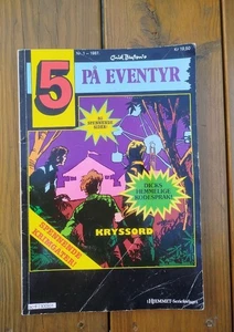 Rare Norwegian Famous Five Comic Book – “5 på eventyr” No. 1 (1983) - Picture 1 of 3