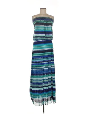 Vestido informal azul para mujer Cynthia Rowley TJX M Foto 1 de 4