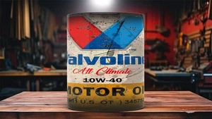 Valvoline Motor Oil Retro Mug – Vintage Petroliana Garage Coffee Cup - Picture 1 of 8