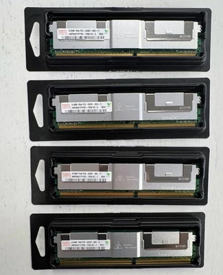Hynix 2GB  4x 512MB DDR2-667 PC2-5300 ECC FBDIMM HMP564F7FFP8C-Y5N3-AC-C - Image 1 of 2