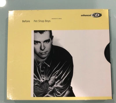 PET SHOP BOYS BEFORE CD MAXI SINGLE DIGIPAK - Image 1 of 3
